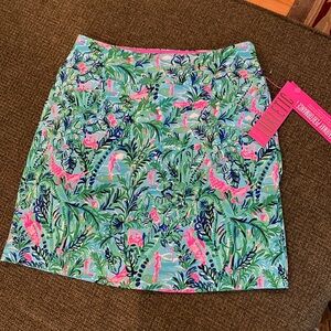 Lilly Pulitzer printed golf skort (sz 00)